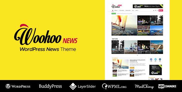 Woohoo - Creative Blog & News WordPress Theme Logo