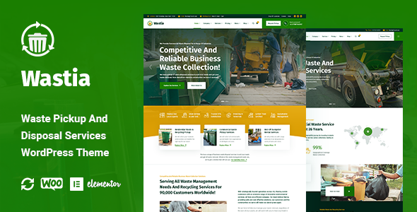 Wastia - Waste Pickup And Disposal Services WordPress Theme Logo