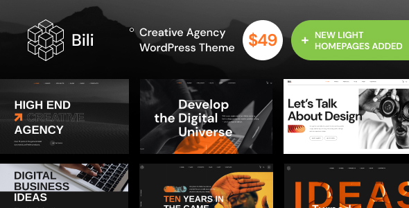 Bili - Creative Agency WordPress Theme Logo