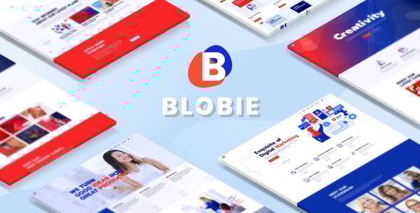 Blobie - Multiconcept Creative WordPress Theme Logo