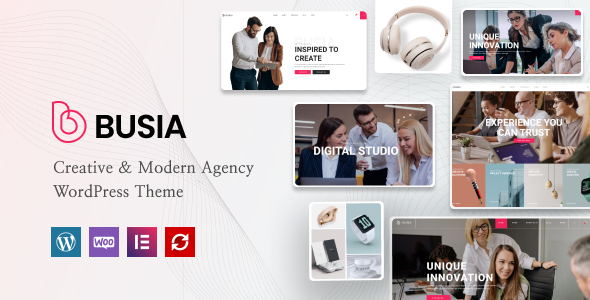 Busia - Creative Agency Theme Logo