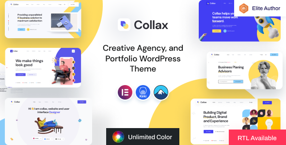 Collax - Creative Agency WordPress Theme Logo
