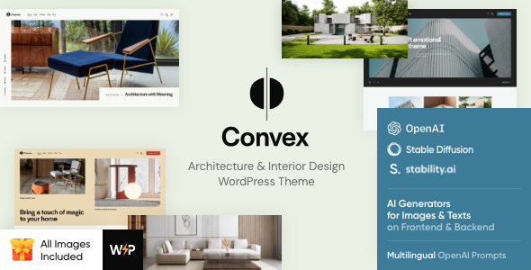 Convex - Architecture & Interior Design WordPress Theme Logo