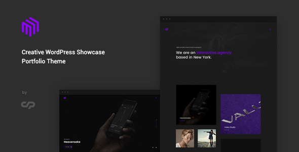 Cubez - Creative WordPress Showcase Portfolio Theme Logo
