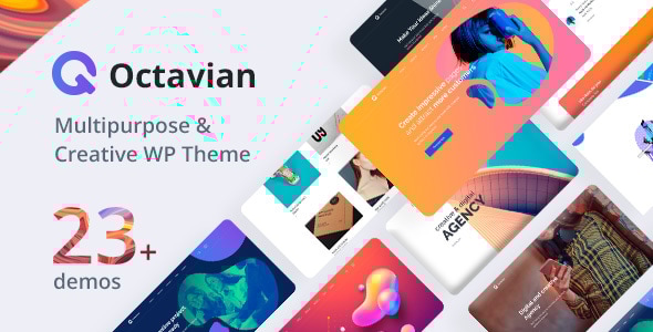 Octavian | Creative Multipurpose WordPress Theme Logo