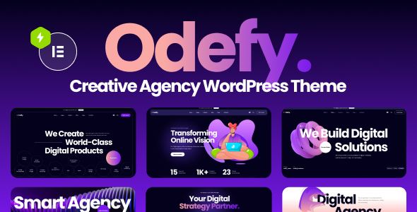 Odefy - Creative Multipurpose WordPress Theme Logo
