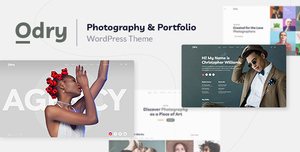 Odry - Photography WordPress Theme Logo