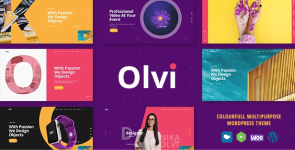 Olvi - Creative MultiPurpose WordPress Theme Logo