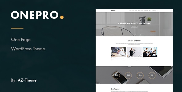 OnePro - Responsive Onepage WordPress Theme Logo