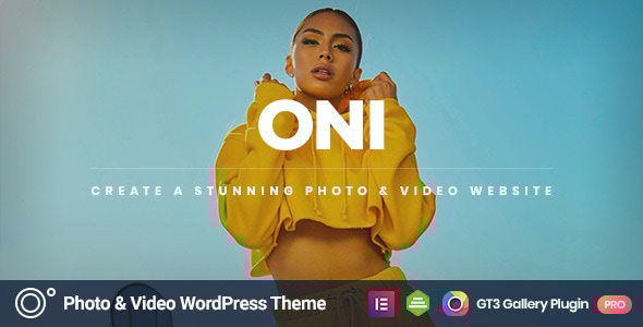 Oni - Photography WordPress Theme Logo