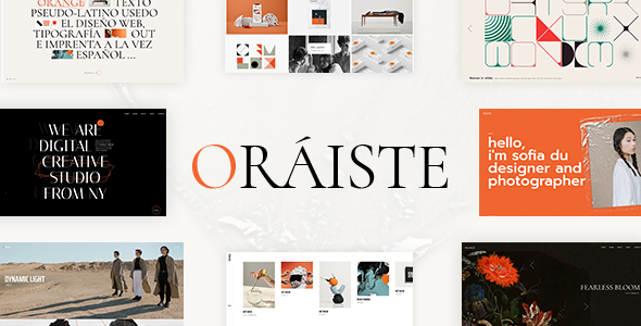 Oráiste - Creative Portfolio Elementor WordPress Theme Logo