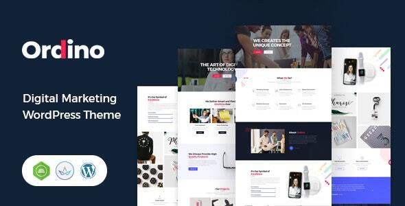 Ordino - Digital Marketing WordPress Theme Logo
