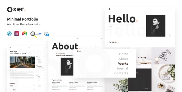 Oxer - Minimal Portfolio WordPress Theme Logo