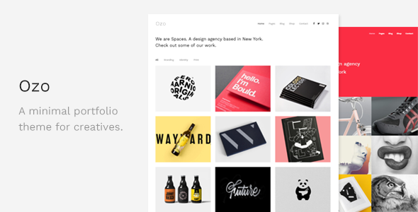 Ozo - Minimal Portfolio WordPress Theme Logo