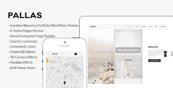 Pallas - Creative Multi-Purpose WordPress Theme Logo