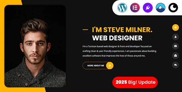 Personal Portfolio WordPress Theme | Tunis Logo