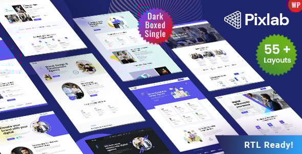 Pixlab - Agency WordPress Theme Logo