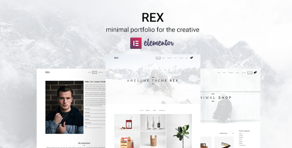 Rex - Minimal WordPress Portfolio Theme Logo