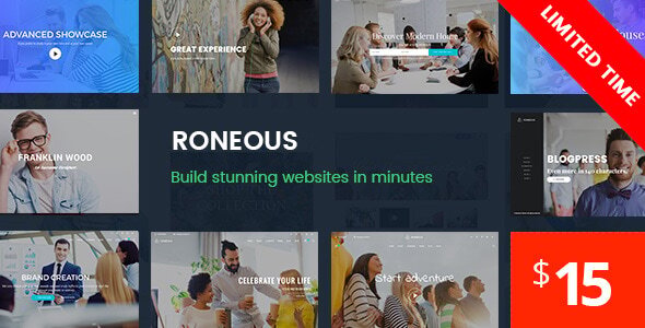 Roneous - Creative Multi-Purpose WordPress Theme Logo