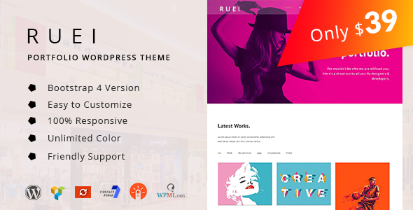 Ruei - Creative Portfolio WordPress Theme Logo