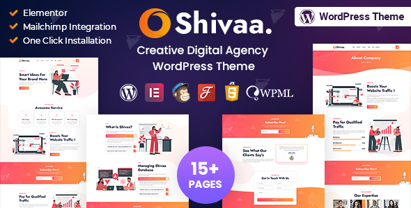 Shivaa - Multipurpose Agency Business WordPress Theme Logo