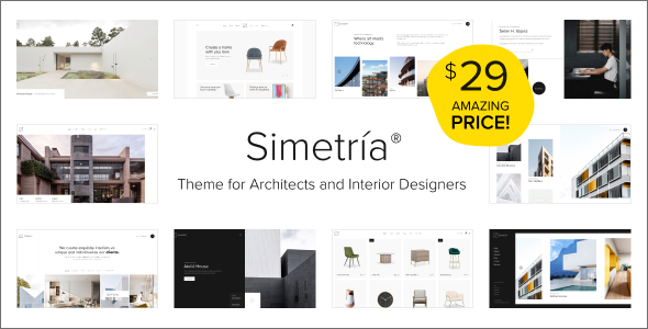 Simetria - Architecture & Interior WordPress Theme Logo