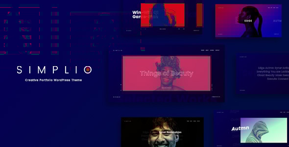 Simplio - Creative Portfolio WordPress Theme Logo