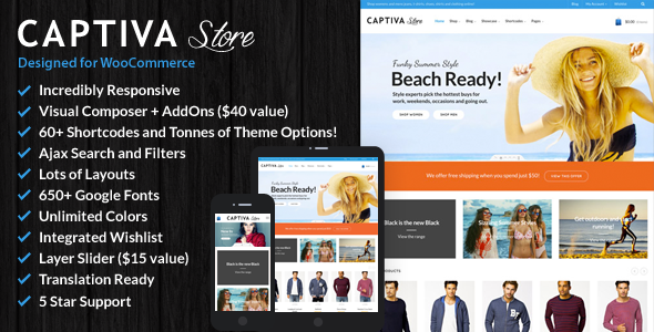 Captiva - Responsive WordPress WooCommerce Theme Logo