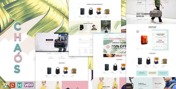 Chaos - Responsive Bag Shop Theme Logo