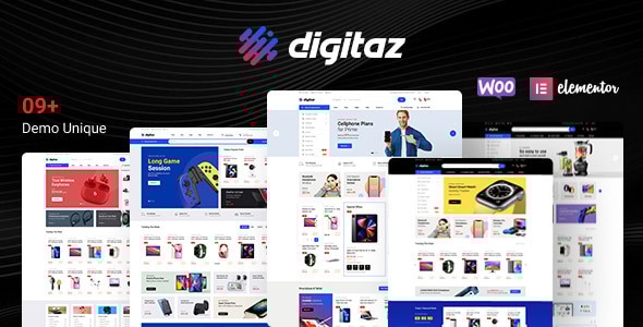 Digitaz - Electronics Elementor WooCommerce Theme Logo