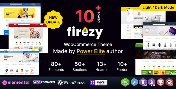 Firezy WP - Elementor Multi-purpose WooCommerce Theme Logo