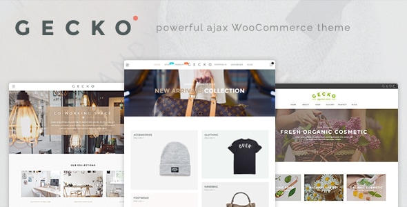 Gecko - Powerful Ajax WooCommerce Theme Logo
