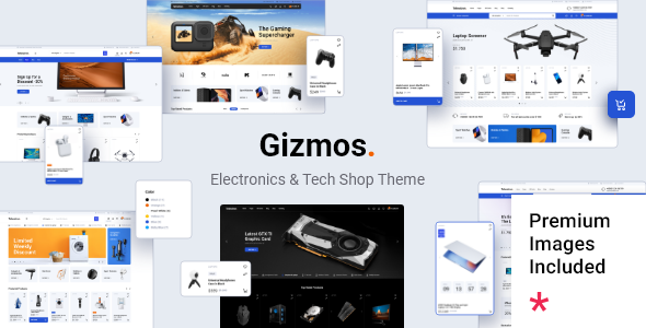 Gizmos - Electronics & Tech Shop WordPress Theme Logo