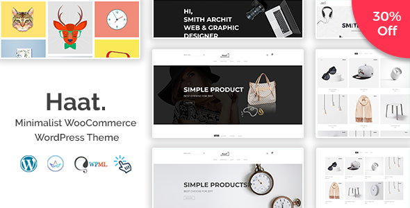 Haat - Minimalist WooCommerce WordPress Theme Logo